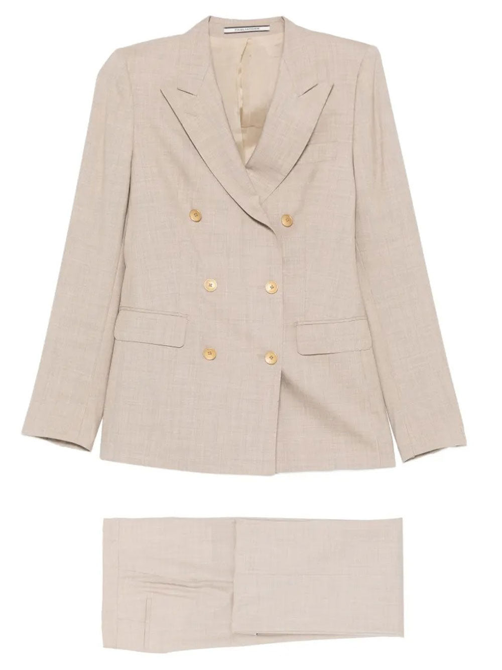 Tagliatore Women Parigi Double-Breasted Wool Blend Suit