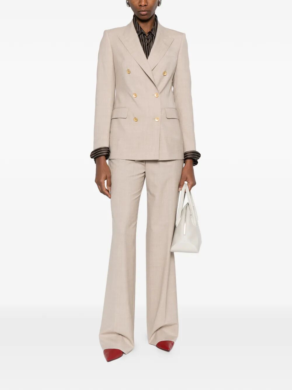 Tagliatore Women Parigi Double-Breasted Wool Blend Suit