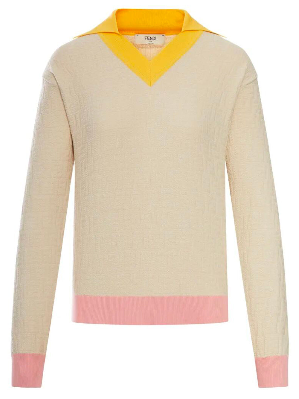 FENDI Pull Color Block Ff Women