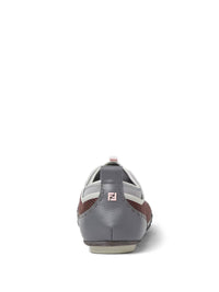 FENDI Fendi Men Fendi Fit Mesh And Leather Sneakers