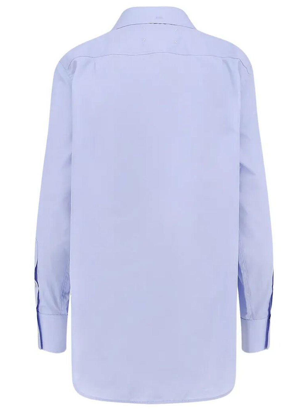 MAISON MARTIN MARGIELA Folded Collar Poplin Shirt Women