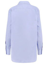 MAISON MARTIN MARGIELA Folded Collar Poplin Shirt Women
