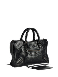 Balenciaga Women Le City Bag Small In Arena Leather