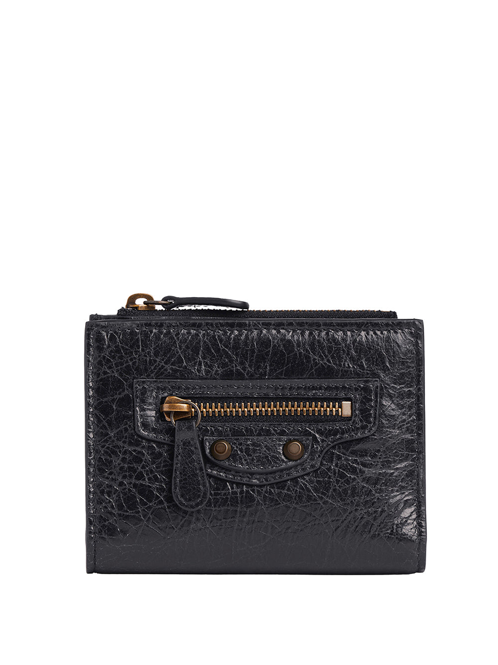 BALENCIAGA Le City Bifold Wallet In Arena Leather Women