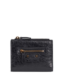 BALENCIAGA Le City Bifold Wallet In Arena Leather Women