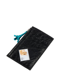 Balenciaga Men Cash Large Long Coin And Card Holder