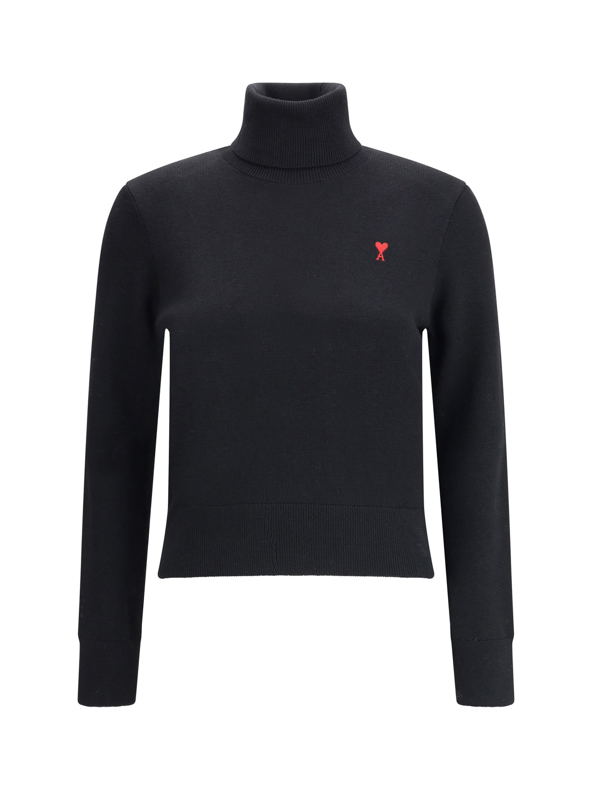 AMI PARIS Ami Paris Women Ami De Coeur Turtleneck Sweater