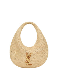 SAINT LAURENT Saint Laurent Women Icare Hobo In Raffia