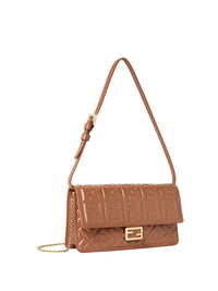 Fendi Women Wallet On Chain Baguette In Nappa Leather With Ff Motif