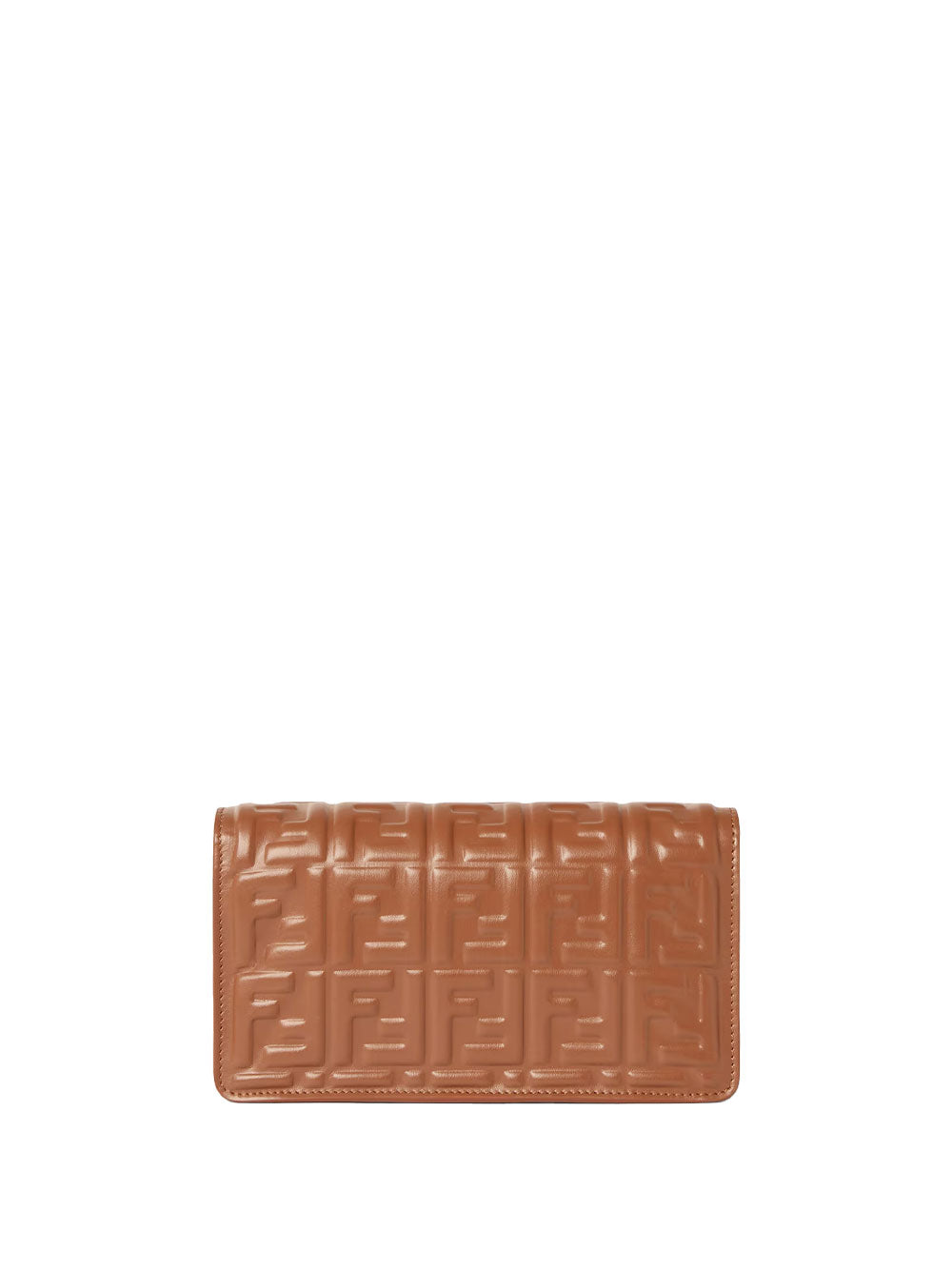Fendi Women Wallet On Chain Baguette In Nappa Leather With Ff Motif