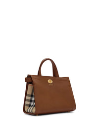Burberry Women Mini Cotswolds Check Tote Bag