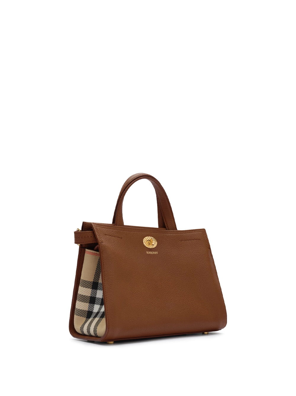 BURBERRY LONDON ENGLAND Mini Cotswolds Check Tote Bag Women