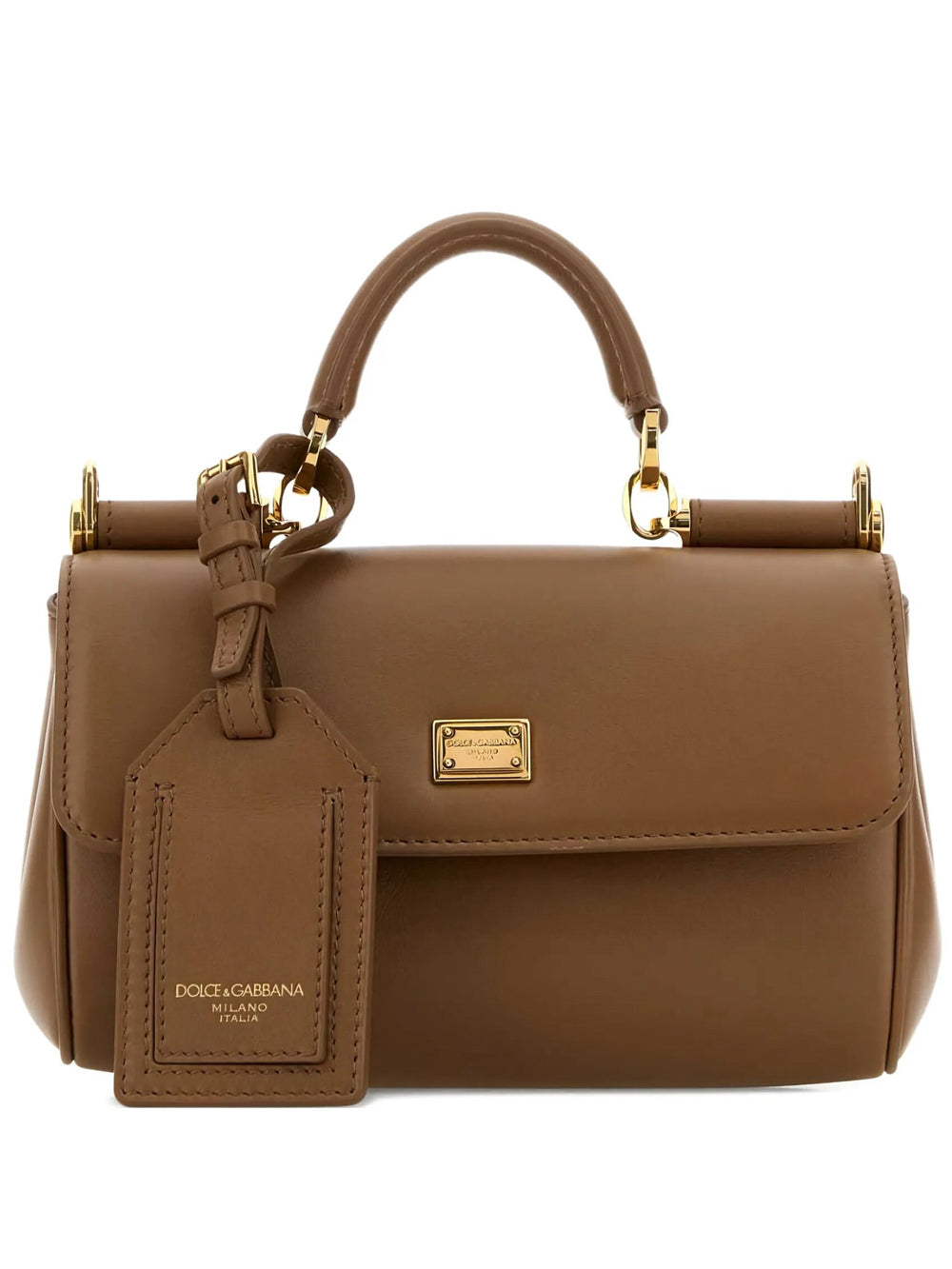 DOLCE & GABBANA Dolce & Gabbana Women My Sicily Handbag In Plongé Leather