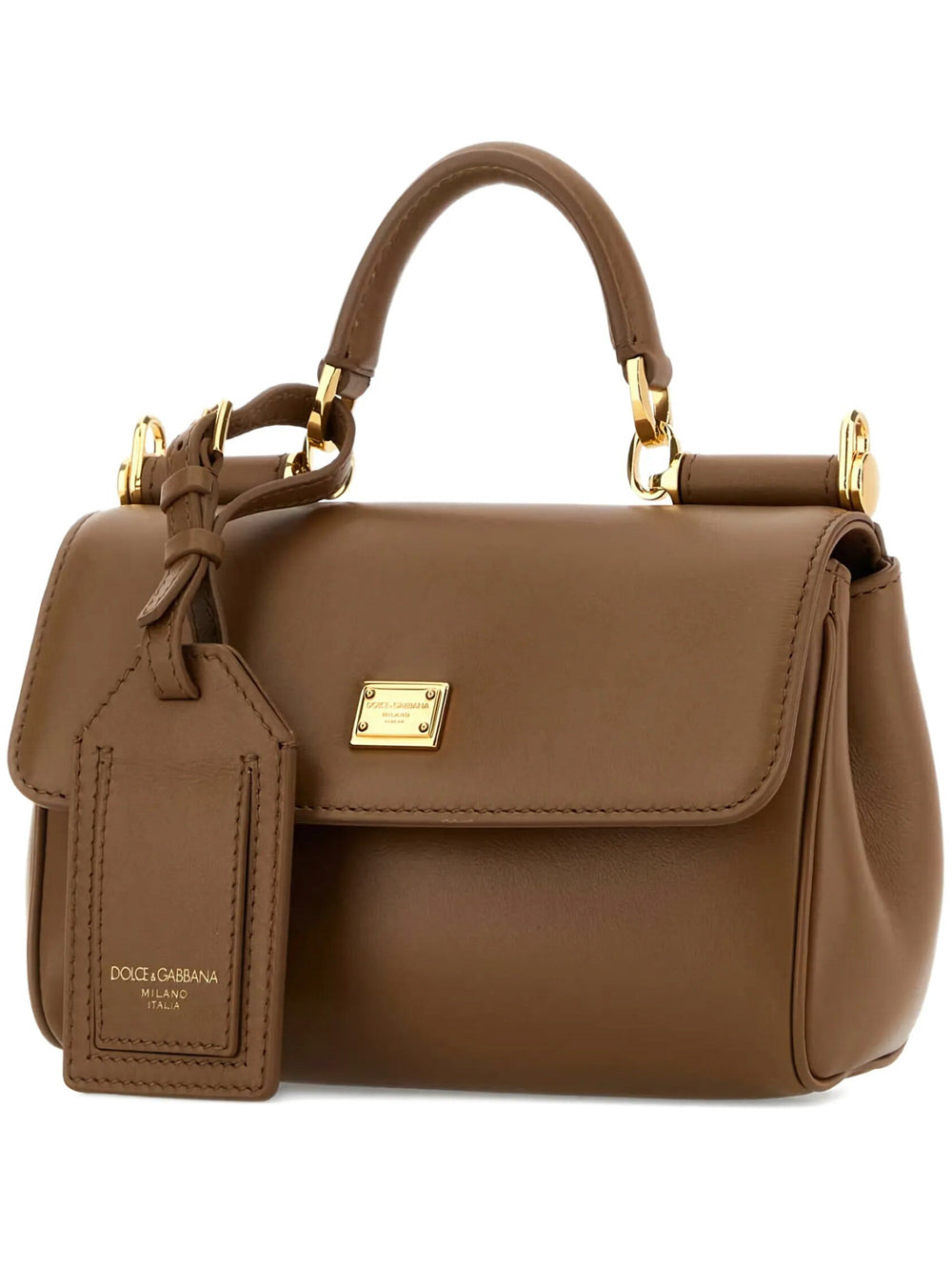 DOLCE & GABBANA Dolce & Gabbana Women My Sicily Handbag In Plongé Leather