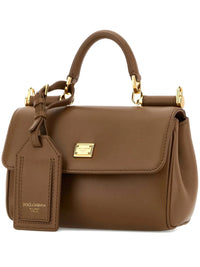 DOLCE & GABBANA Dolce & Gabbana Women My Sicily Handbag In Plongé Leather