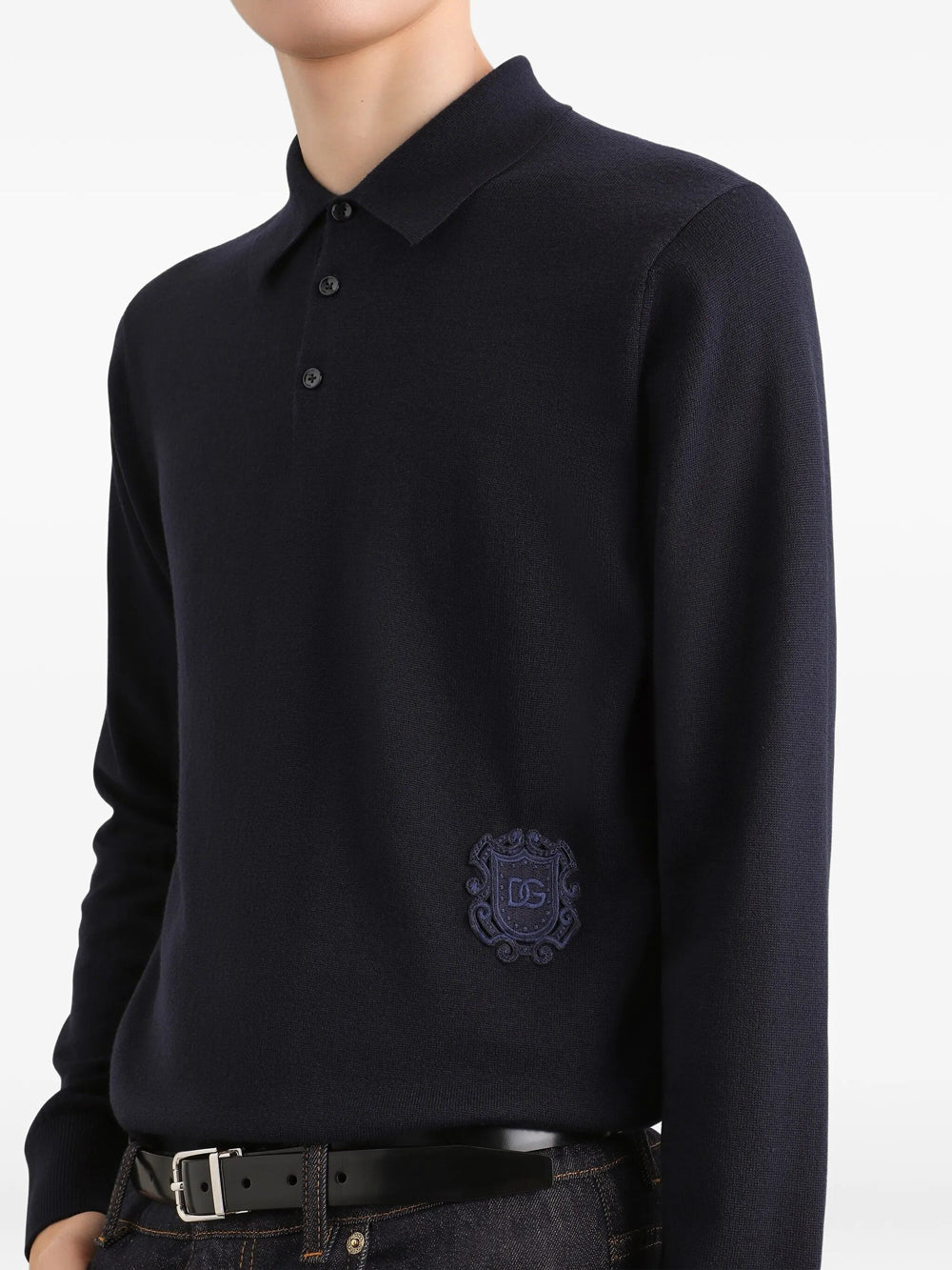 DOLCE & GABBANA Polo In Lana Vergine Women
