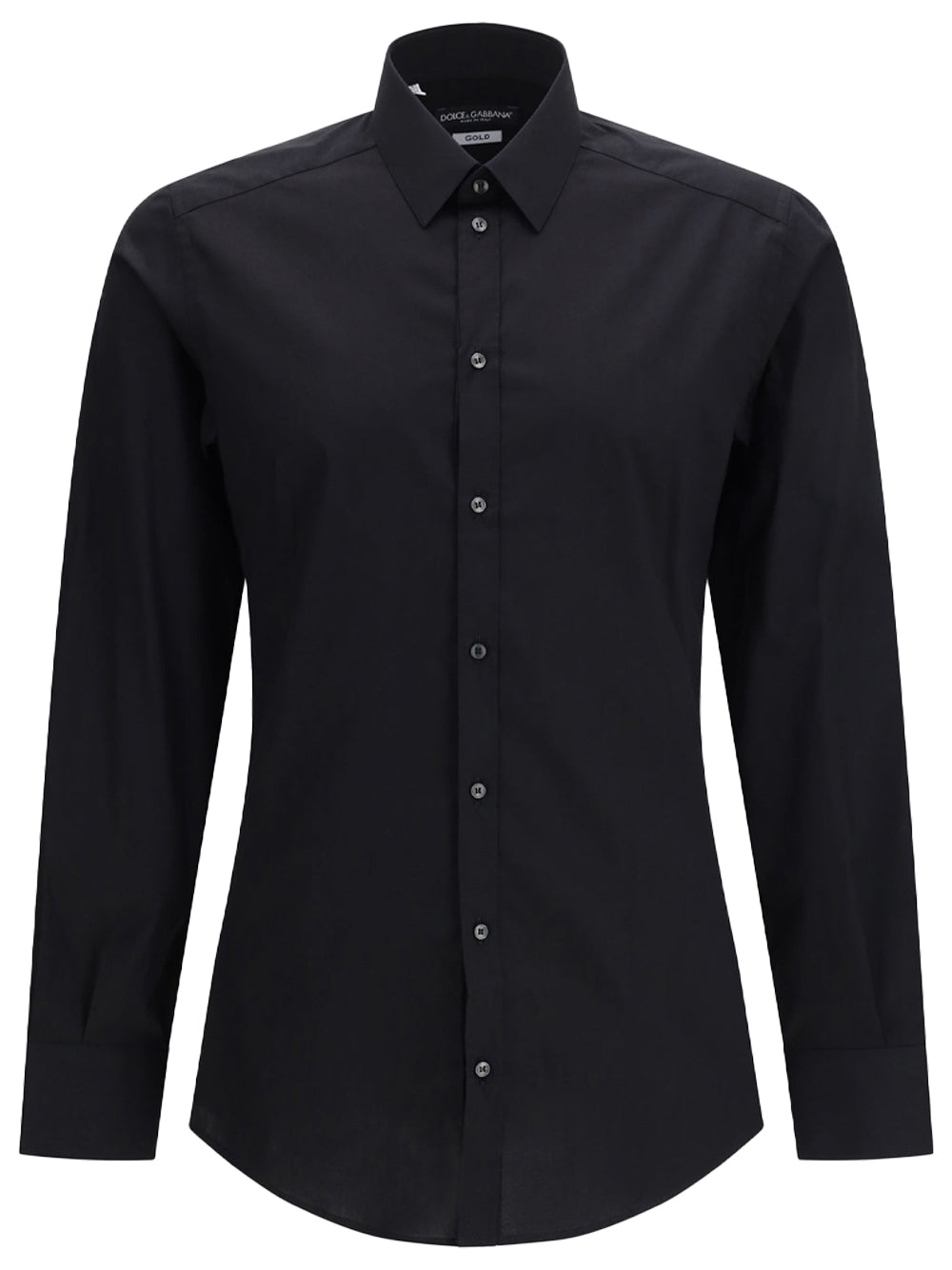 DOLCE & GABBANA Dolce & Gabbana Men Stretch-Poplin Shirt