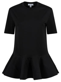 Alaia Women Cotton Jersey Crinoline T-Shirt