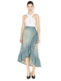 ALAÏA Ruffle Skirt Women