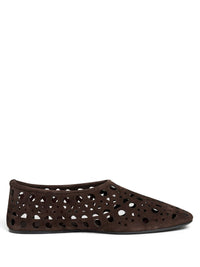 ALAIA Alaia Women Pantofole Vienne In Pelle Di Vitello Effetto Velluto