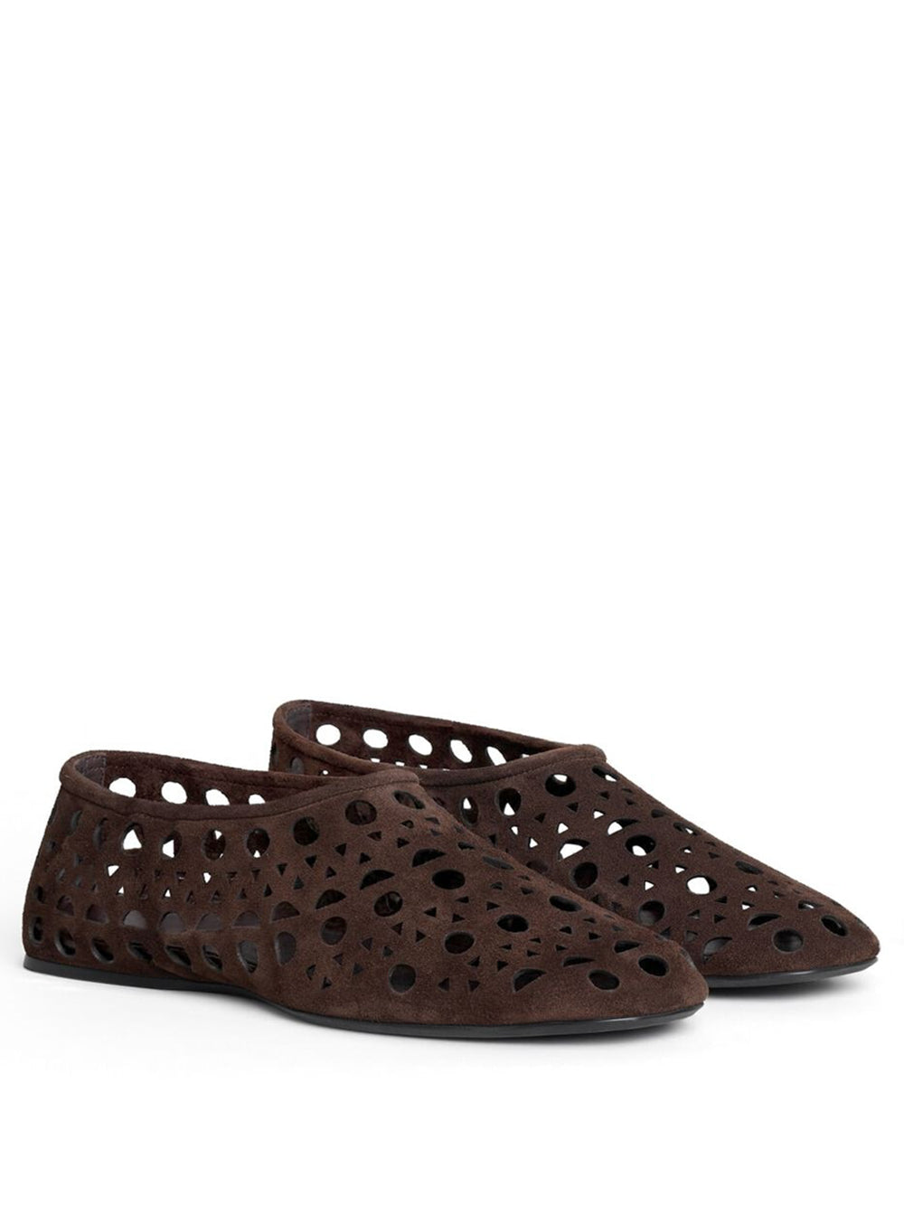 ALAIA Alaia Women Pantofole Vienne In Pelle Di Vitello Effetto Velluto