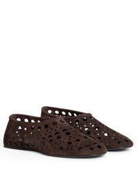 ALAIA Alaia Women Pantofole Vienne In Pelle Di Vitello Effetto Velluto