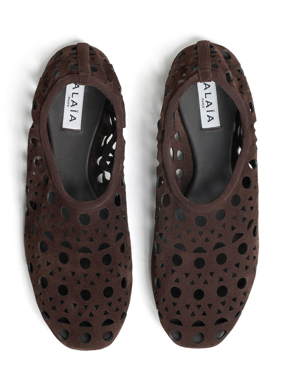 ALAIA Alaia Women Pantofole Vienne In Pelle Di Vitello Effetto Velluto