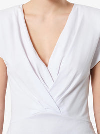 ISABEL MARANT Isabel Marant Women Nadrine Draped Cotton Jersey T-Shirt