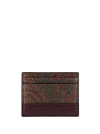 Etro Men Card Holder Arnica