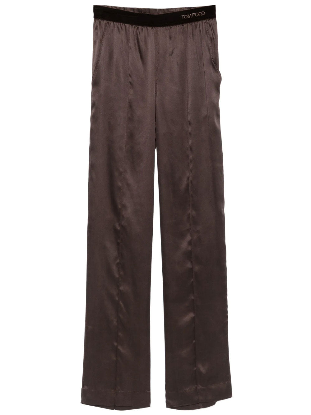 TOM FORD Peach-Feel Silk Satin Pj Pants Women