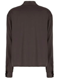 Tom Ford Women Peach-Feel Silk Satin Polo