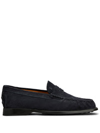 Tod's Men Suede Gathered Loafers