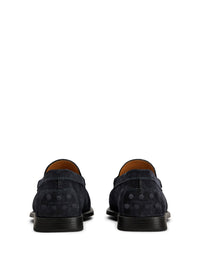 Tod's Men Suede Gathered Loafers