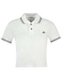 VIVIENNE WESTWOOD Vivienne Westwood Women Mini Classic Polo Shirt With Orb Embroidery