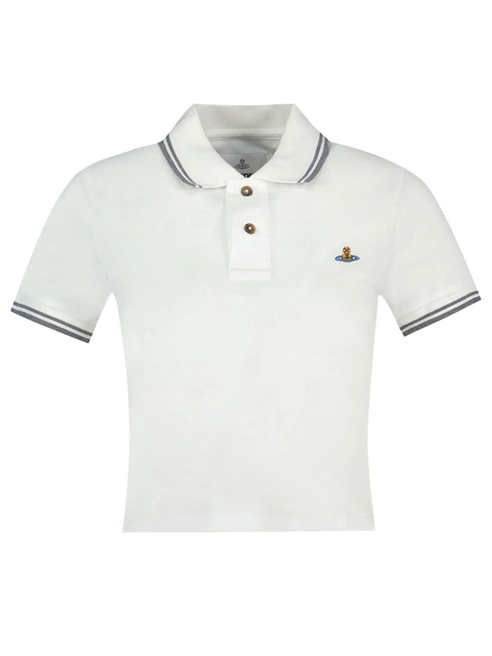 VIVIENNE WESTWOOD Mini Classic Polo Shirt With Orb Embroidery Women
