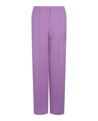 Ferragamo Womens Straight-Leg Trousers