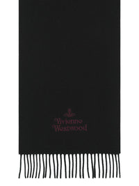 VIVIENNE WESTWOOD Sciarpa Embroidered In Lana Women
