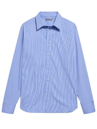 BALENCIAGA Striped Poplin Shirt In Ultrafine Technical Poplin Women