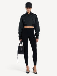 BALENCIAGA Balenciaga Women Techwear Leggings In Viscose Sporty Knit
