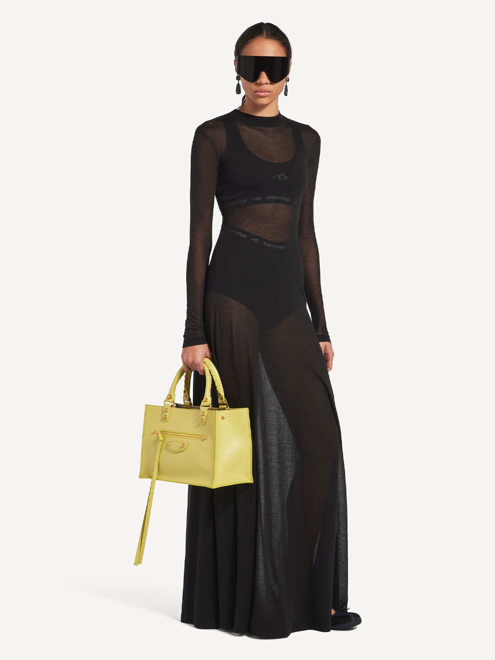 BALENCIAGA Techwear Bra Tank Top In Technical Fabric Women