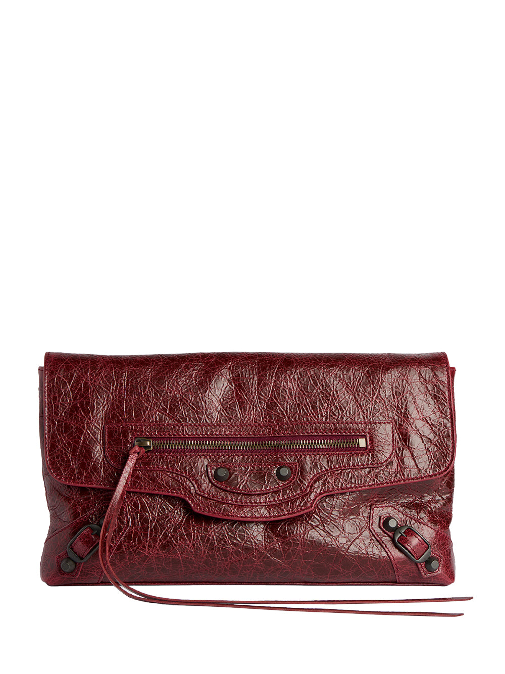 Balenciaga Women Pochette Le City In Pelle Arena