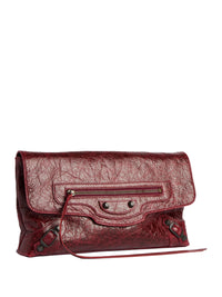 Balenciaga Women Pochette Le City In Pelle Arena