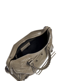 Balenciaga Women Le City Medium Bag In Arena Leather