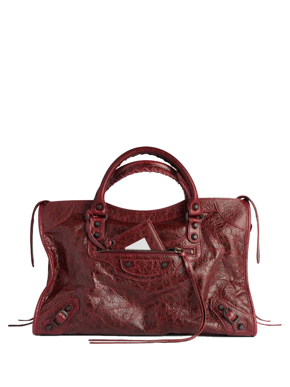 BALENCIAGA Le City Medium Bag In Arena Leather Women