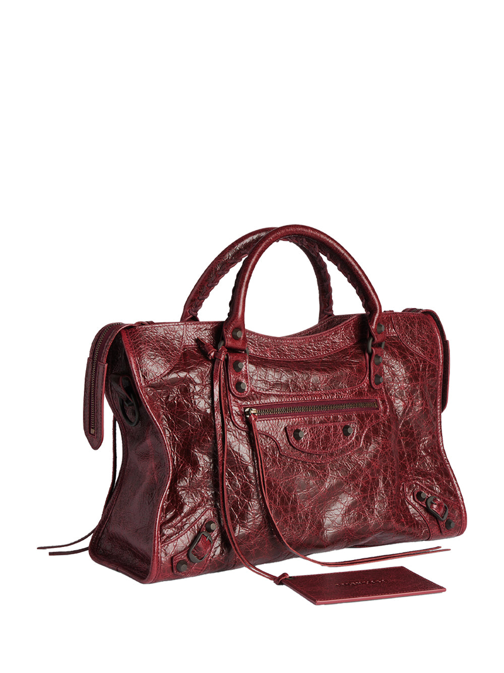 BALENCIAGA Le City Medium Bag In Arena Leather Women