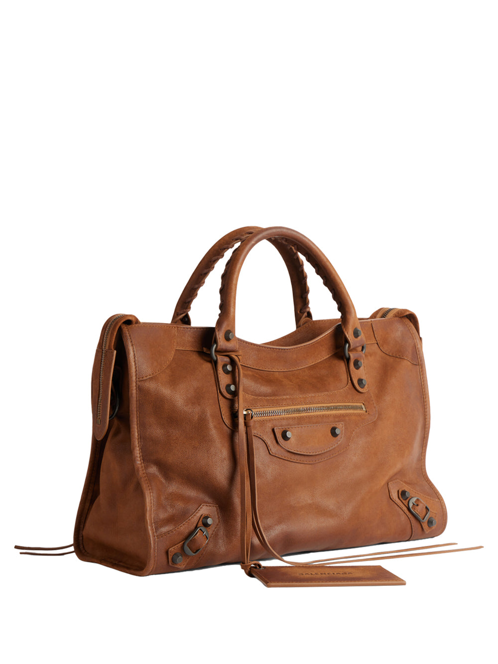 BALENCIAGA Borsa Le City Media In Pelle Vintage Women