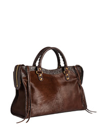 BALENCIAGA Borsa Le City Media In Cavallino E Pelle Arena Women