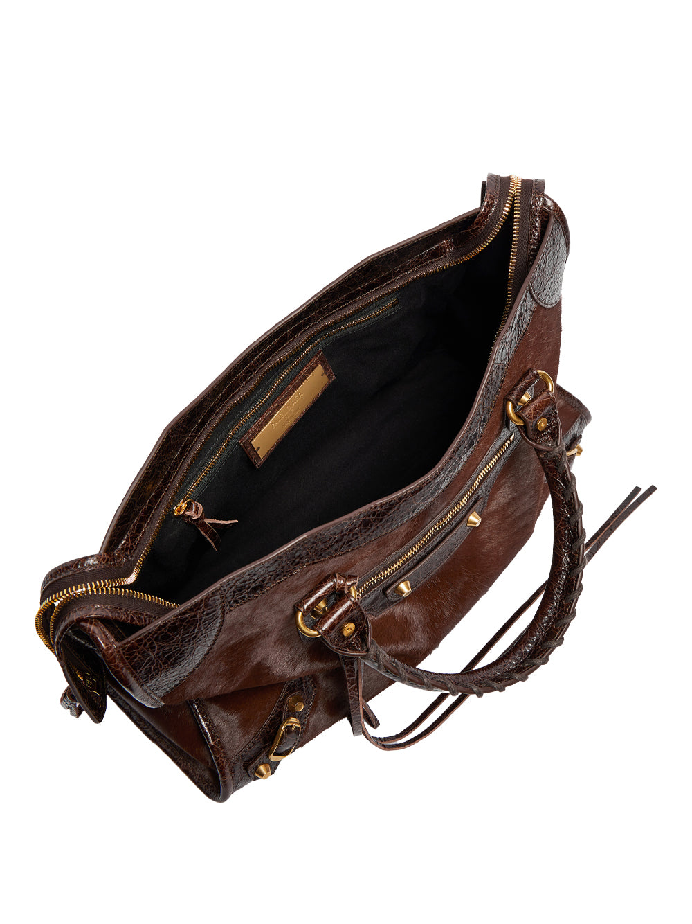 BALENCIAGA Borsa Le City Media In Cavallino E Pelle Arena Women