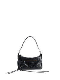 BALENCIAGA Le City Moto Mini In Pelle Arena Women