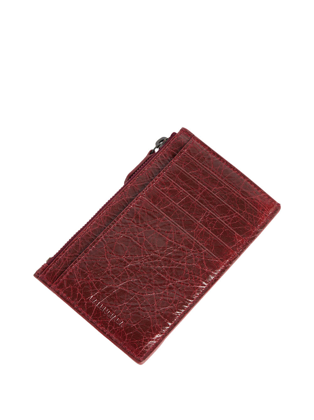 BALENCIAGA Le City Long Coin And Card Holder In Arena Leather Women